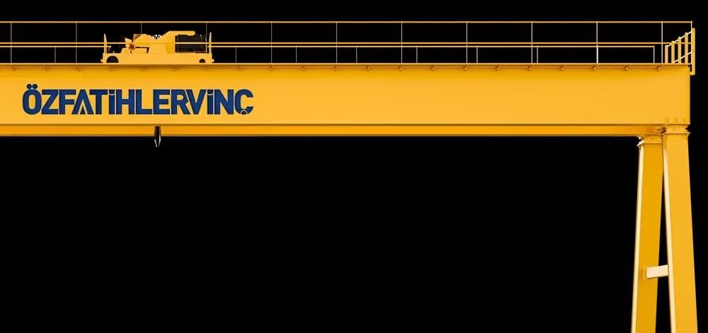 Çift Kiriş Çıkıntısız (Küt) Portal Vinç — Vega Vinç